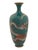 Green Large Japanese Meiji Cloisonne Enamel Dragon Vase For Sale - Image 8 of 9