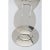 American Sculpture by listed artist Jack Schuyler. Amoeba form in polished steel.