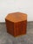Wood Lane Hexagon Mid Century Modern Nightstand Side End Lamp Table Bar Commode 6315 For Sale - Image 7 of 18