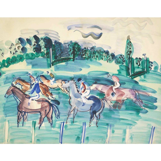 Artist: Raoul Dufy Title: Vers le depart Country: France Medium: Giclee Marks: Not signed, numbered limited edition Paper...
