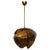 Vintage Brass Hanging Lamp attributed to Louis Weisdorf for Lyfa, 1960s For Sale - Image 6 of 6