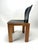 Black Leather 121 Chairs attributed to Tobia Scarpa for Cassina, Italy, 1967, Set of 4 For Sale - Image 4 of 13