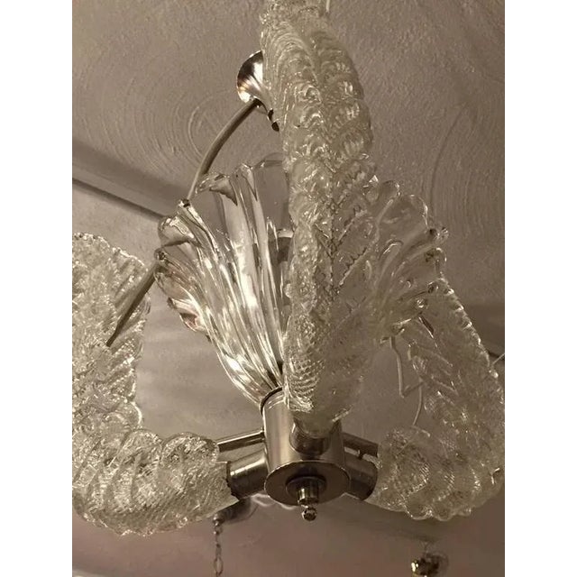 Mid-Century Modern Mid-Century Barovier and Toso Chandelier For Sale - Image 3 of 10