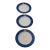Versace for Rosenthal Porcelain Plates - Set of 3 For Sale