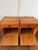 Mid-Century Modern Pair of 1970s Danish Modern Teak Rolling Nightstands by Axelsens Møbelfabrik for W&B Møbler, Denmark, Attributed For Sale - Image 3 of 13