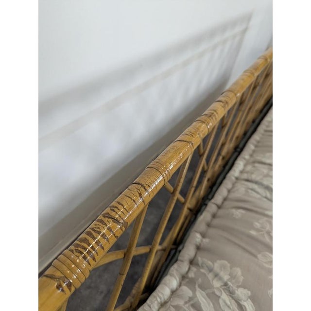 Daybed in Bamboo and Rattan For Sale - Image 6 of 10