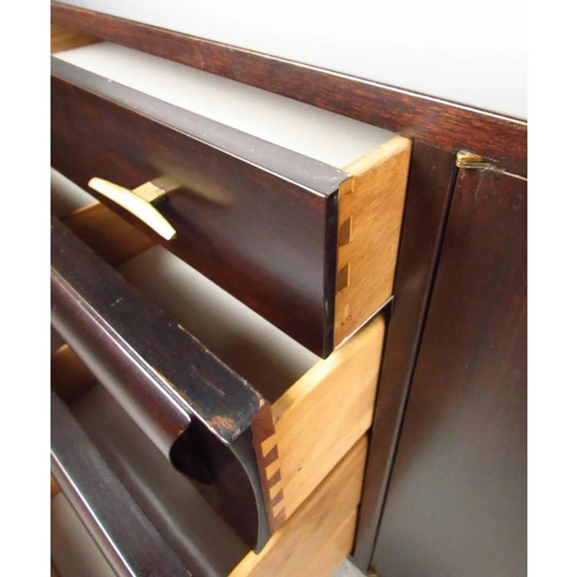 Vintage Modern Sideboard or Dresser by Dunbar For Sale In New York - Image 6 of 8