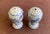 Elegant egg shaped body tapering into a classical base; 2 sets available