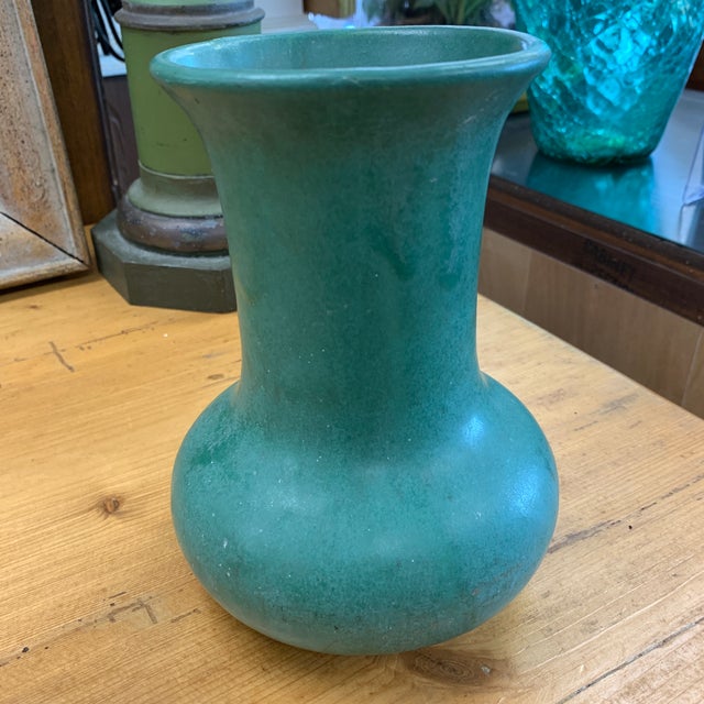 Late 20th Century Zanesville Pottery Vase Chairish