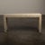 Authentic 1980s Tessellated Travertine Marble Console Table. A great example of the artisan-made, unique and modern luxury...
