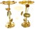 Pair of Carole Stupell Brass Lotus Lily Pad Side Tables, Hong Kong, Circa 1970s For Sale - Image 13 of 16