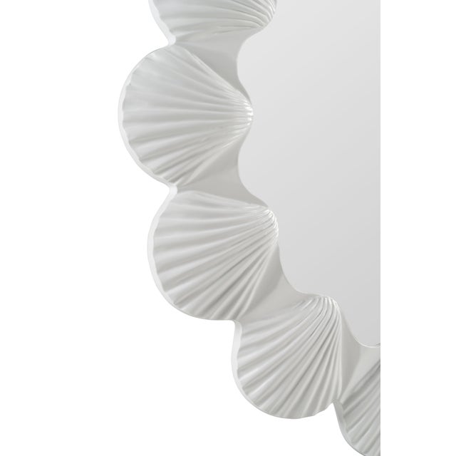 2020s Megan Molten x Cooper Classics Bunny Shell Wall Mirror For Sale - Image 5 of 5