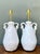 Vintage Crackle Glaze Ceramic Lamps - a Pair For Sale - Image 9 of 12