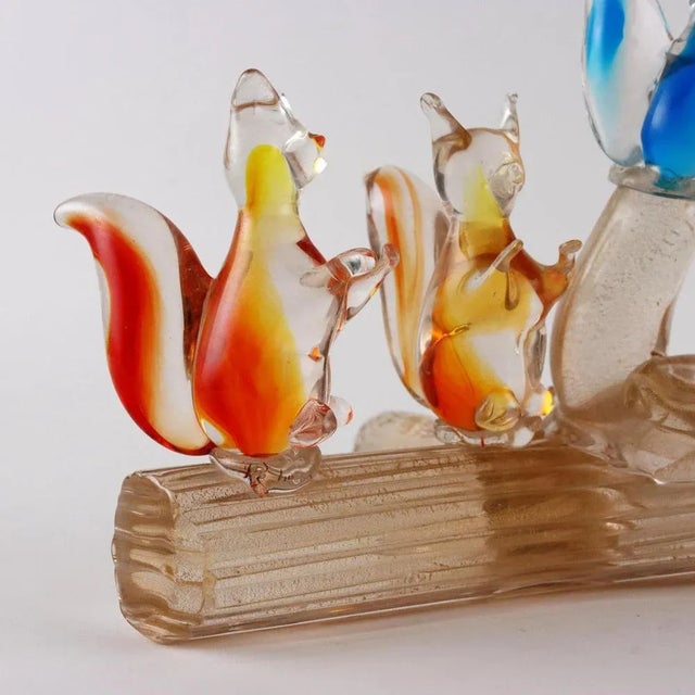 Vintage Sculpture in Murano Glass For Sale - Image 5 of 8