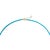 Metal Tiny Turquoise Tube Gold Station Necklace For Sale - Image 7 of 8