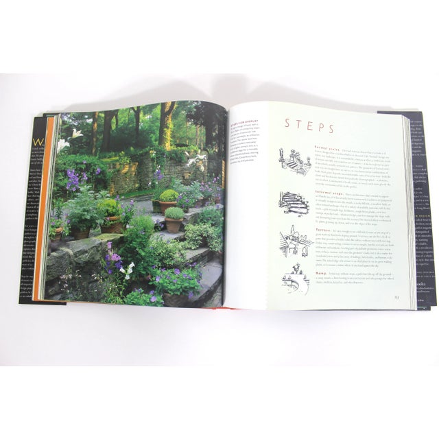 Pink 1997 the Garden Design Book First Edition Hard Cover Coffee Table Book For Sale - Image 8 of 8
