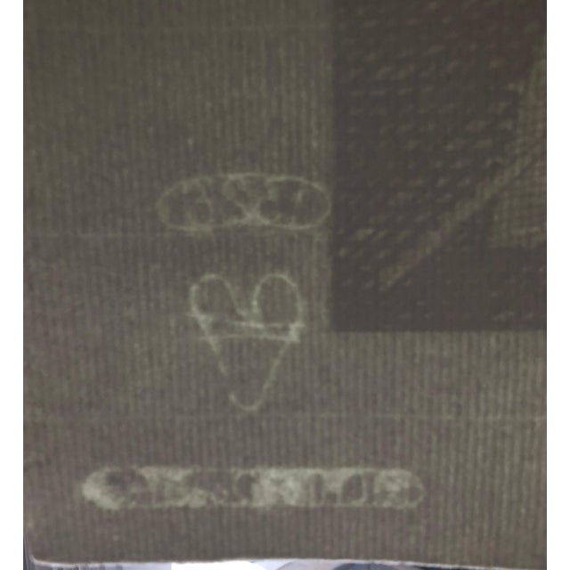 Paint Jean Deyrolle, French Avant Garde Bold Abstract Geometric Aquatint Etching Op Art Kinetic, 1967 For Sale - Image 7 of 10