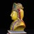 Vintage Shoushan Stone Guanyin Bust With Polychrome Details For Sale - Image 10 of 10