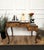 Unique and beautiful Italian desk writing table, in beautiful veneer burl wood forming great decors from different veins,...