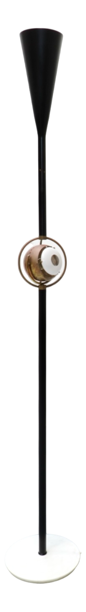 Polifemo or Eye Floor Lamp Model 12555 by Angelo Lelii for Arredoluce, Italy, 1950s