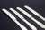 Evald Nielsen dinner knives, set of four. Model number 14. Elegant dinner knives in 830 silver and stainless steel. Model...