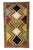 Hand-Knotted Gabbeh Nomad Rug with Geometric Bold Colors For Sale - Image 10 of 10