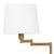 A traditional reading lamp with a modern twist, the Virtue Floor Lamp has the added functionality of adjustability for...