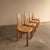 Vintage Dining Chairs in Pine For Sale - Image 3 of 17
