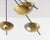 Mid-Century Modern Vintage Italian Stilnovo Chandelier Model 1036 For Sale - Image 3 of 6