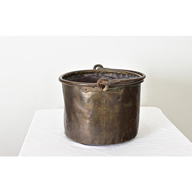 French 19th Century Copper Cooking Pot For Sale - Image 4 of 8