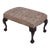 Newly Upholstered Ball & Claw Chippendale Bench For Sale