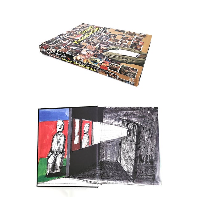 Mid-Century Modern 2001 1st Edition Art Book, "Secret Knowledge: Rediscovering the Lost Techniques of the Old Masters", by David Hockney For Sale - Image 3 of 9