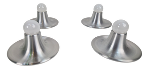 Vintage Space Age UFO Disc Wall Lamps from Targetti Sankey, 1970s, Set of 4