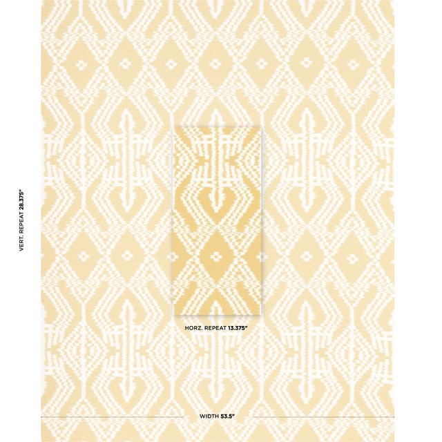 This relaxed, contemporary ikat is printed on unbleached linen. With a substantial weight and sophisticated palette, it's...