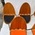 A6 Chairs in Wood and Leather by Joseph-André Motte for Steiner, France, 2000s, Set of 6 For Sale - Image 9 of 18
