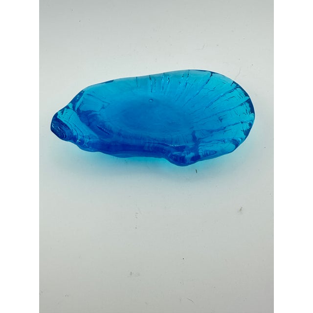 2000 - 2009 Glass Oyster Shell Paperweight For Sale - Image 5 of 5