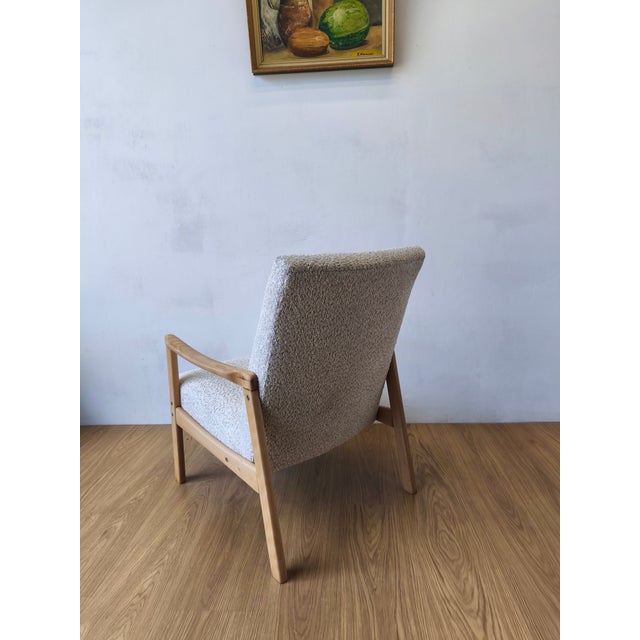 Wood Armchair by J. Jiroutek, Czechoslovakia, 1960s For Sale - Image 7 of 18