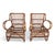 1960s Vintage French Rattan Bamboo Lounge Chairs, 1960, Set of 2 For Sale - Image 5 of 18