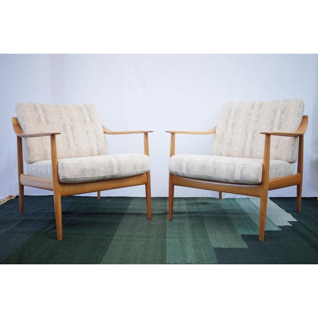 Set of Vintage Armchairs attributed to Walter Knoll, 1960s For Sale - Image 14 of 18