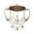 Early 20th Century Sterling Silver / Gold Wash Interior Two Handled Vase For Sale - Image 10 of 10