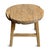 Rustic Farm Wheel Side Table For Sale - Image 4 of 7