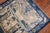 Zabihi Collection Tan Blue Color Early 20th Century Antique Chinese Oriental Rug - 4'1" x 5'9" For Sale In New York - Image 6 of 7