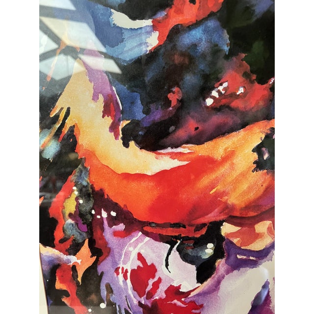 Original Watercolor - Goldfish, Tracy Reid, 1996 For Sale - Image 11 of 12