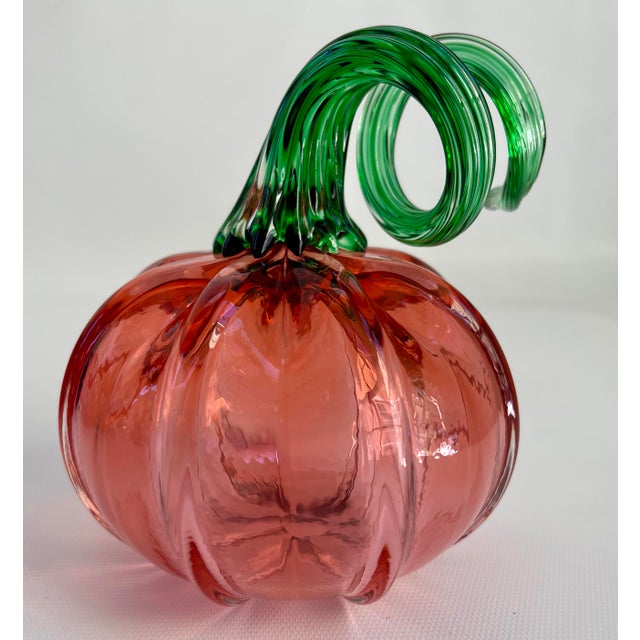 Large Handblown Art Glass Fruit Collection - Set of 4 For Sale - Image 9 of 11