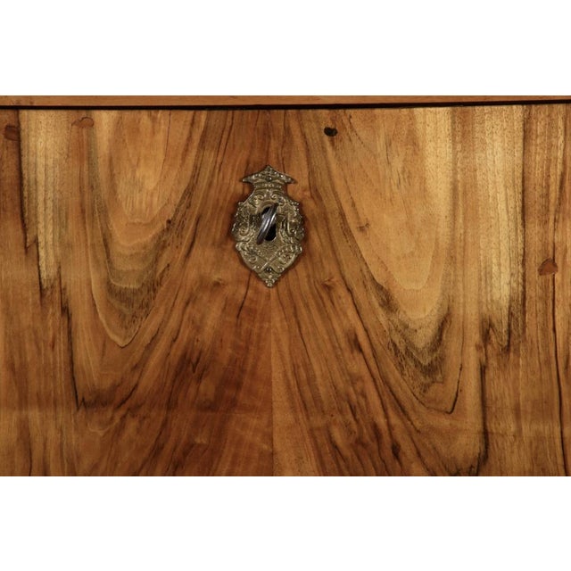 Wood Small Antique Louis Philippe Secretaire in Walnut, 1840 For Sale - Image 7 of 18