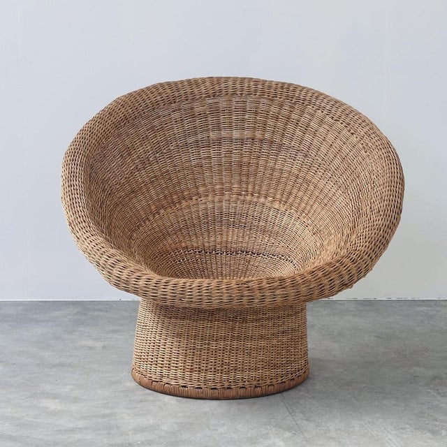 Wood Wicker E10 Lounge Chair by Egon Eiermann, Germany, 1960s For Sale - Image 7 of 15