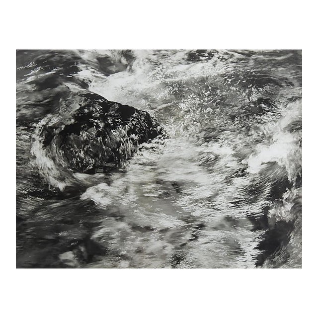 Late 20th Century Photograph Rushing River Water For Sale