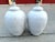 Vintage Pair of Heavy Postmodern Plaster Table Lamps w/Harp and Finials. Textured design throughout. These would also be...