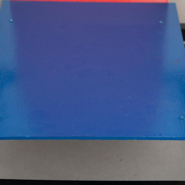 Red & Blue Chair in the style of Gerrit Rietvelds, 1970s For Sale - Image 14 of 15