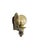 Mid-Century German Fat Lava Ceramic Wall light with a sphere of speckled glass, 1960s In a very good condition. Bulb E14...